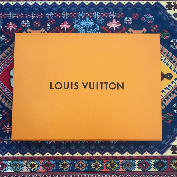 Louis Vuitton Accessories - **SOLD** 💯 Louis Vuitton Orange Box Authentic